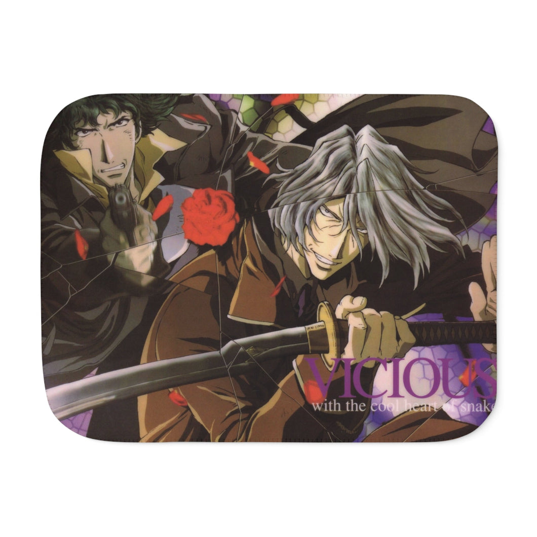 Anime Cowboy Bebop Sherpa Blanket