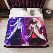 Load image into Gallery viewer, Obito and Madara Uchiha Sage Of Six Paths Sherpa Blanket
