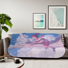 Load image into Gallery viewer, Anime Spirited Away Sherpa Blanket
