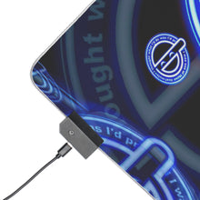 Load image into Gallery viewer, The Laughing Man RGB LED Mouse Pad (Desk Mat)
