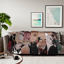 Load image into Gallery viewer, Demon Slayer: Kimetsu no Yaiba Sherpa Blanket
