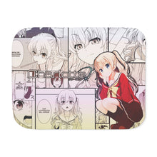 Load image into Gallery viewer, Nao Tomori Manga style Sherpa Blanket
