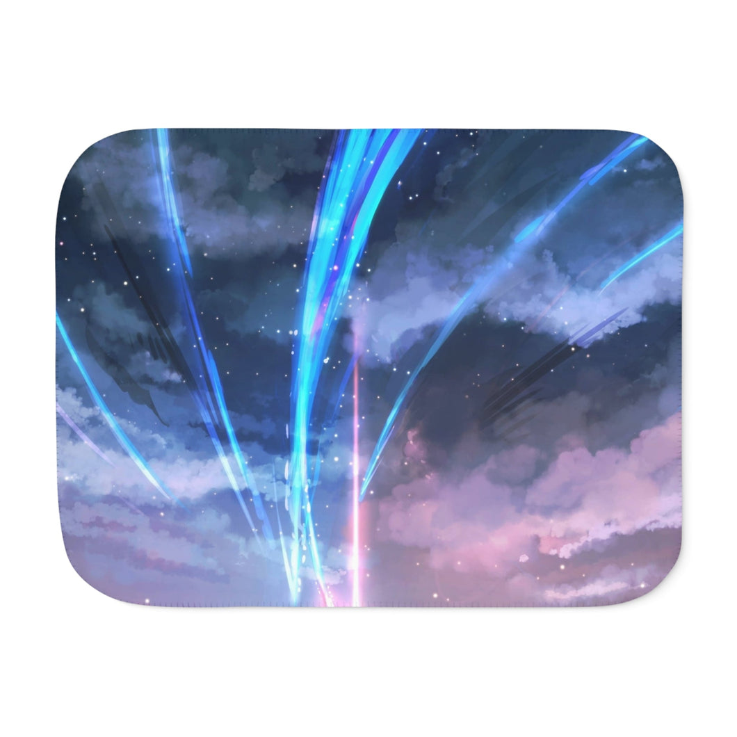 Anime Your Name. Sherpa Blanket