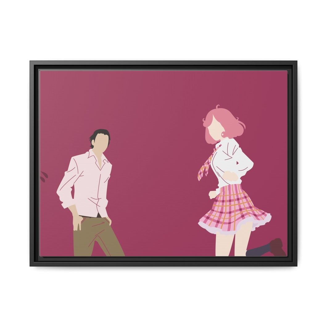 kofuku to daikoku Canvas Framed Art Print