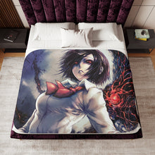 Load image into Gallery viewer, Touka (Tokyo Ghoul) Sherpa Blanket
