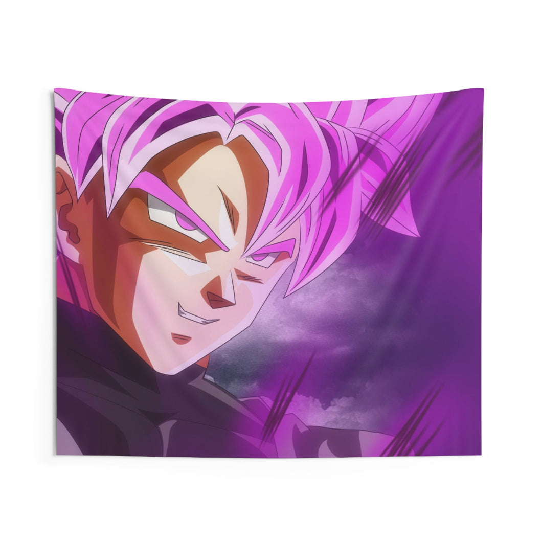SSR Black Indoor Wall Tapestry