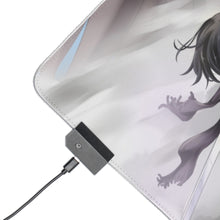 Load image into Gallery viewer, Woa Mikasa is Shredded! RGB LED Mouse Pad (Desk Mat)
