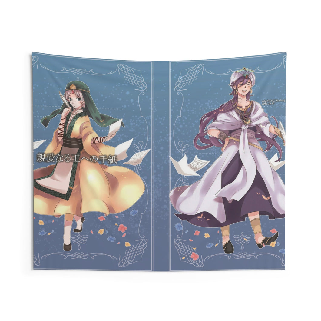 Magi: The Labyrinth Of Magic Japanese Desk Mat Indoor Wall Tapestry