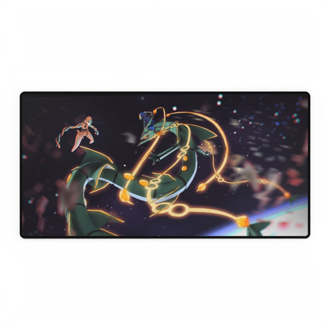 Deoxys VS Mega Rayquaza Mouse Pad (Desk Mat)