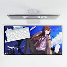 Load image into Gallery viewer, Makise Kurisu Mouse Pad (Desk Mat)
