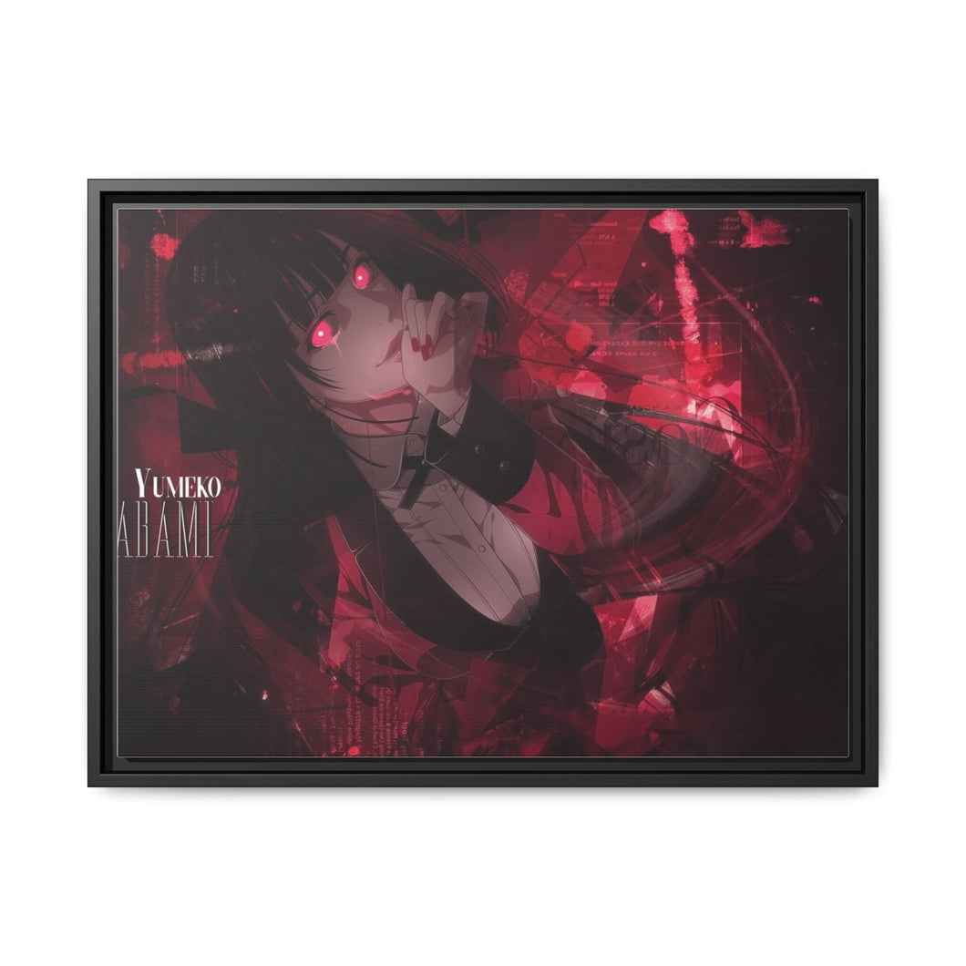 Anime Kakegurui Canvas Framed Art Print