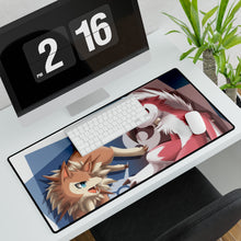 Load image into Gallery viewer, Lycanroc Midday and Midnight Form Mouse Pad (Desk Mat)
