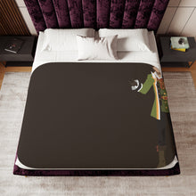 Load image into Gallery viewer, Caster of Red (Fate Apocrypha) Minimalist Sherpa Blanket
