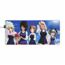 Load image into Gallery viewer, Girls und Panzer RGB LED Mouse Pad (Desk Mat)
