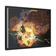 Load image into Gallery viewer, Demon Slayer: Kimetsu no Yaiba Canvas Framed Art Print

