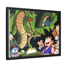 Load image into Gallery viewer, The secret of 7 Dragon Balls Canvas Framed Art Print
