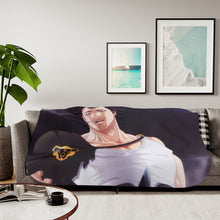Load image into Gallery viewer, Black Clover Yami Sukehiro Sherpa Blanket
