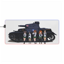 Load image into Gallery viewer, Girls und Panzer RGB LED Mouse Pad (Desk Mat)
