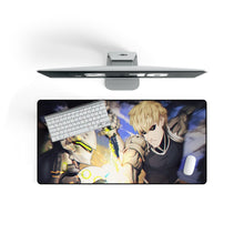Load image into Gallery viewer, Cyborgs: Genji vs Genos Mouse Pad (Desk Mat)
