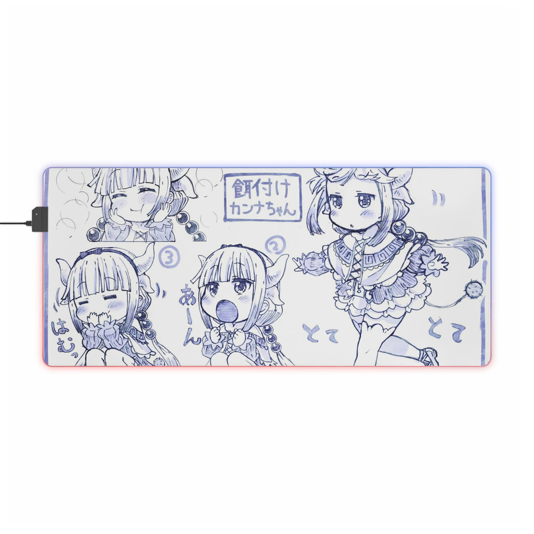 Kanna Kamui RGB LED Mouse Pad (Desk Mat)