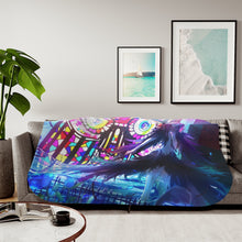 Load image into Gallery viewer, Blessed Ceremonial Sherpa Blanket
