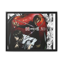 Load image into Gallery viewer, Anime Death Note Canvas Framed Art Print
