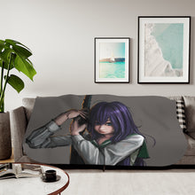 Load image into Gallery viewer, Highschool Of The Dead Sherpa Blanket
