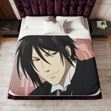 Load image into Gallery viewer, Demon Butler Sherpa Blanket
