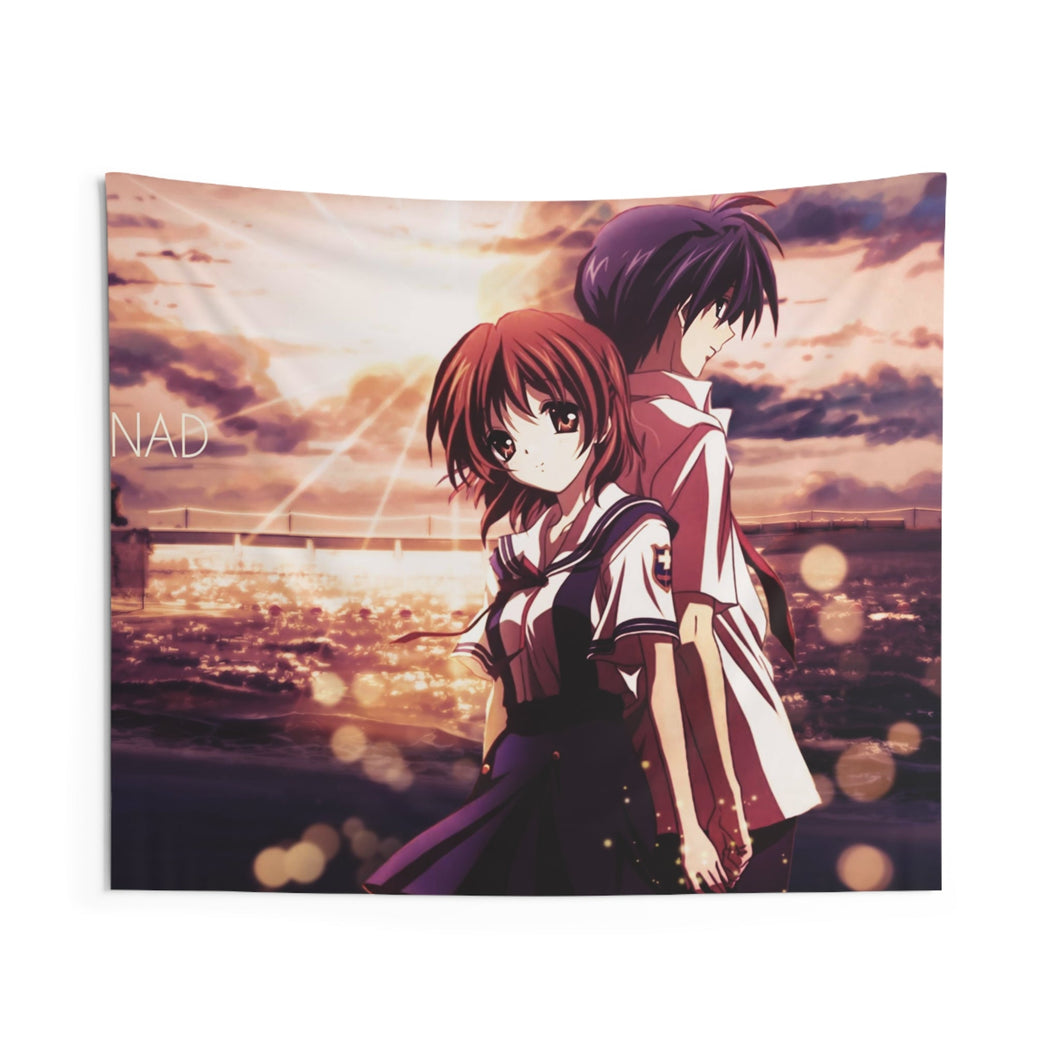 Clannad Tomoya Okazaki, Nagisa Furukawa Indoor Wall Tapestry