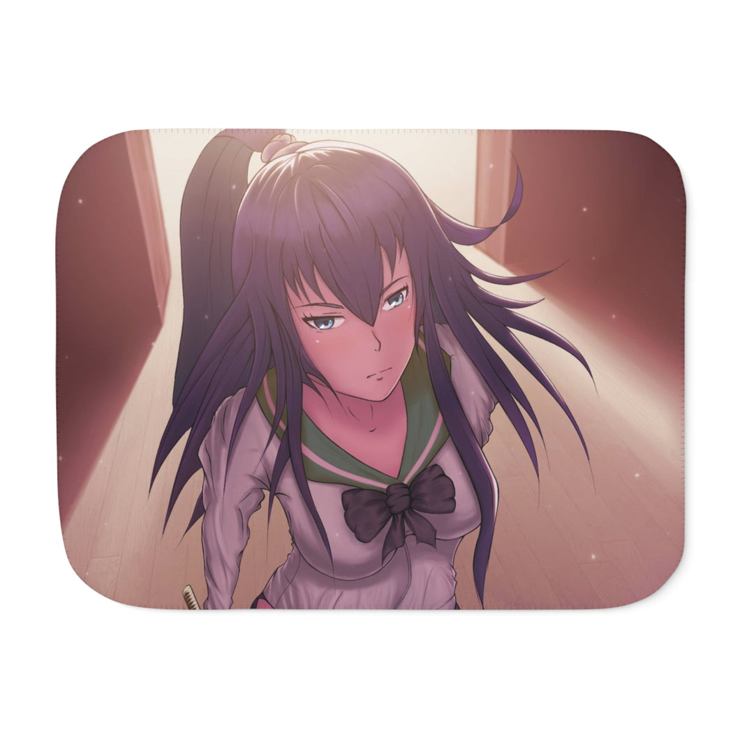 Busujima Saeko Sherpa Blanket
