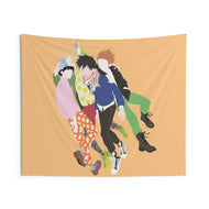 Mob Psycho 100 Shigeo Kageyama, Ritsu Kageyama, Teruki Hanazawa Indoor Wall Tapestry