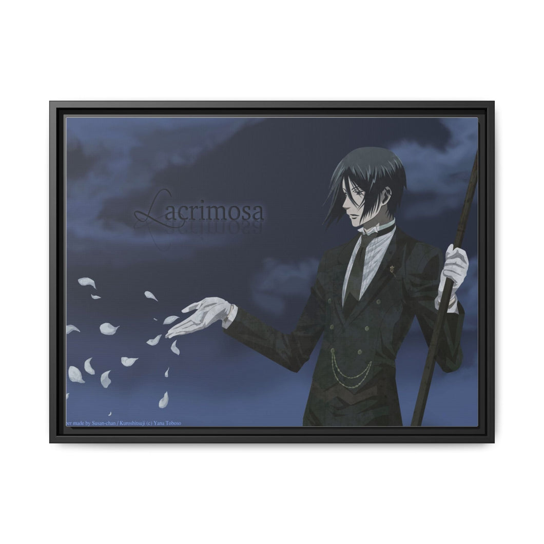 Anime Black Butler Canvas Framed Art Print
