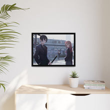 Load image into Gallery viewer, Chainsaw Man Canvas Framed Art Print
