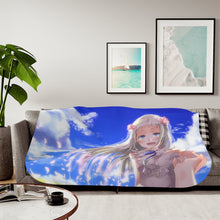 Load image into Gallery viewer, Anohana Sherpa Blanket
