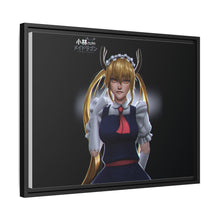 Load image into Gallery viewer, Miss Kobayashi&#39;s Dragon Maid Kobayashi San Chi No Maid Dragon, Tohru Canvas Framed Art Print
