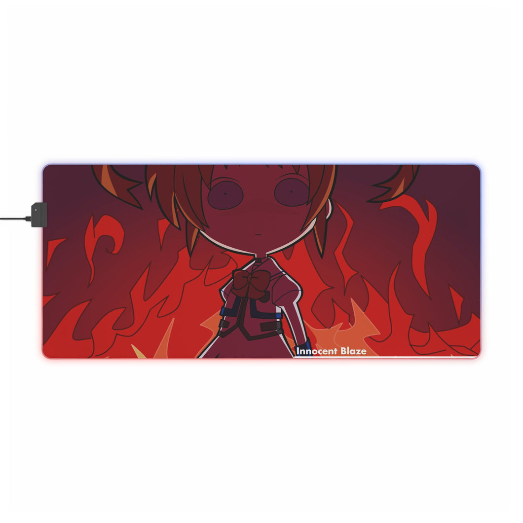 Magical Girl Lyrical Nanoha RGB LED Mouse Pad (Desk Mat)