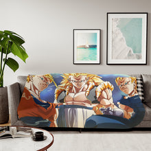 Load image into Gallery viewer, Anime Dragon Ball Z Sherpa Blanket
