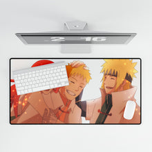 Load image into Gallery viewer, Naruto, Minato &amp; Kushina Mouse Pad (Desk Mat)
