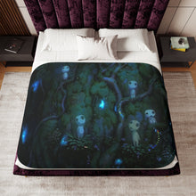 Load image into Gallery viewer, Princess Mononoke Sherpa Blanket
