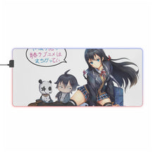 Load image into Gallery viewer, My Teen Romantic Comedy SNAFU Yukino Yukinoshita RGB LED Mouse Pad (Desk Mat)
