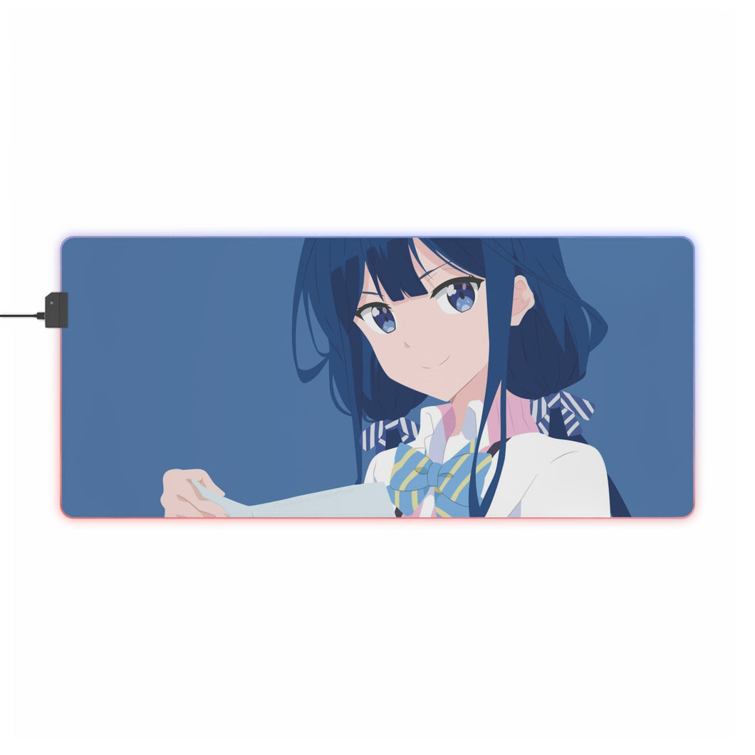 Masamune-kun's Revenge Aki Adagaki RGB LED Mouse Pad (Desk Mat)
