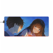Load image into Gallery viewer, Anime Couple RGB LED Mouse Pad (Desk Mat)
