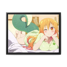 Load image into Gallery viewer, Miss Kobayashi&#39;s Dragon Maid Kobayashi San Chi No Maid Dragon, Tohru Canvas Framed Art Print
