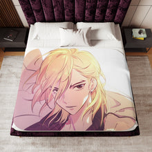 Load image into Gallery viewer, Anime Dr. Stone Sherpa Blanket
