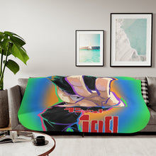 Load image into Gallery viewer, Psychedelic 100 Sherpa Blanket
