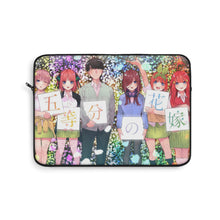 Load image into Gallery viewer, The Quintessential Quintuplets Miku Nakano, Itsuki Nakano, Nino Nakano, Yotsuba Nakano, Ichika Nakano Laptop Sleeve
