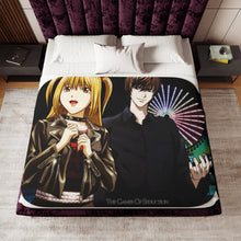 Load image into Gallery viewer, Death Note Sherpa Blanket
