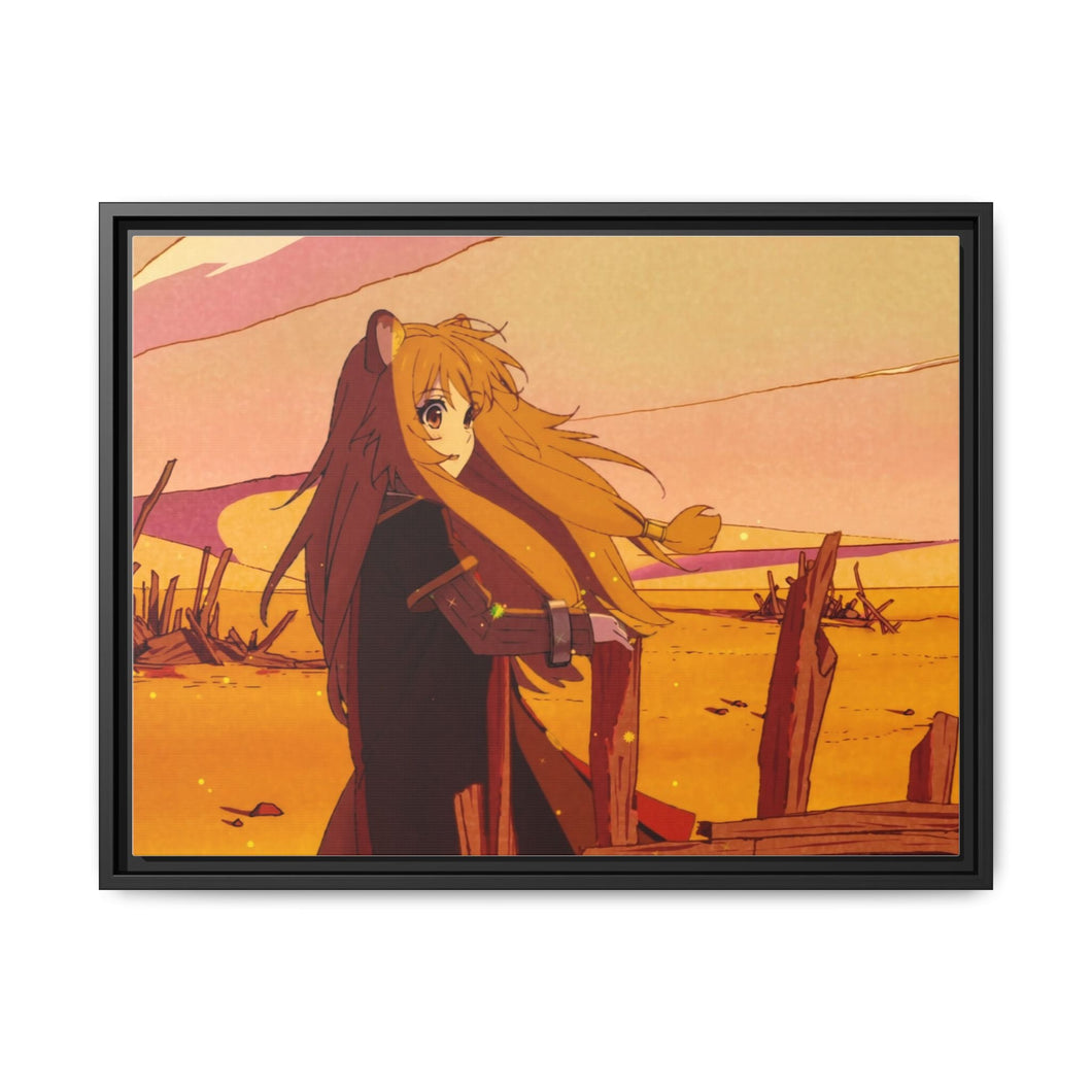The Rising Of The Shield Hero Canvas Framed Art Print