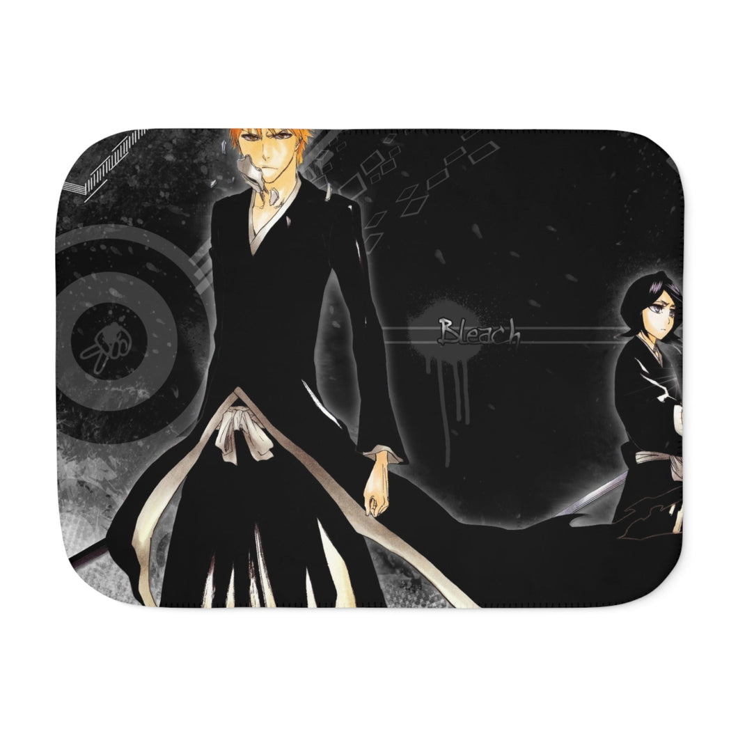 Bleach Ichigo Kurosaki, Rukia Kuchiki Sherpa Blanket