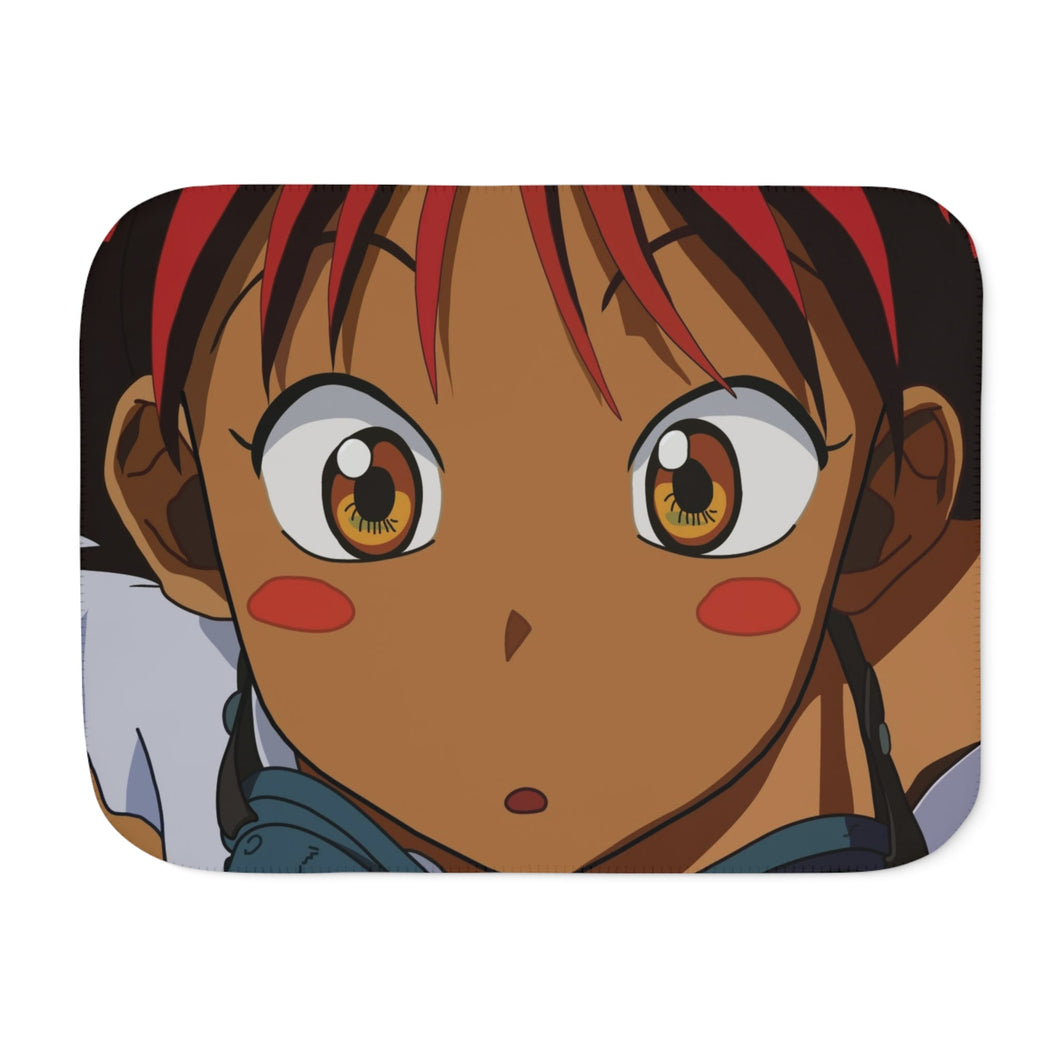 Anime Cowboy Bebopr Sherpa Blanket
